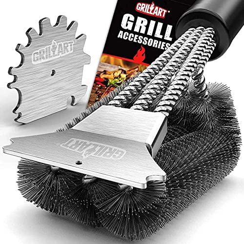 Elektrische Roterende Grillborstel - Hittebestendige 3-Snelheids BBQ Reiniger Met Vervangbare Kop - Cordless Voor Outdoor Grill