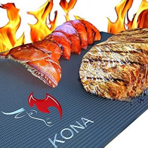 JYS365 Non-Stick High Temperature Resistant Non Stick Surface BBQ Mesh Grill Mat Barbecue Pad